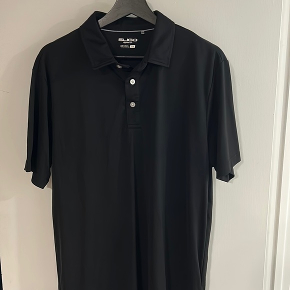 Men’s Sligo golf polo black size large - Picture 1 of 3